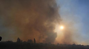 Cyprus fire crews continue to battle huge wildfire as international help on way