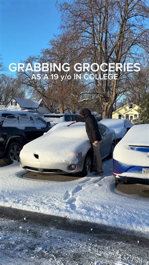 Grocery Shopping as a College Student at 19