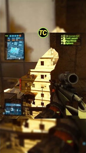 M40A5 magic in action 🎯💥 Sniping never looked this smooth—watch this! #battlefield3 #battlefield