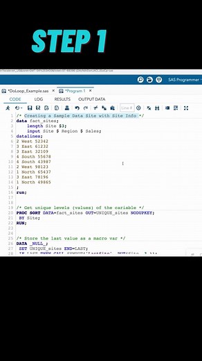 SAS Programming: Creating Dummy Variables with Macros