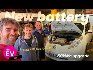 Over Double the Range?! Nissan LEAF 50kWh Battery Upgrade with VIVNE Modules