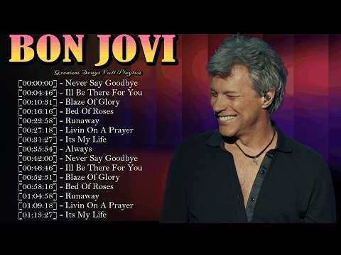 Bon Jovi – Their sound defines an era of powerful and emotional rock music 🎧🌎