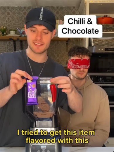 He made a random drink... Video Credit: godfreytwins (TikTok) #fyp #foryou #forupage #cringe #food #comedy #funny