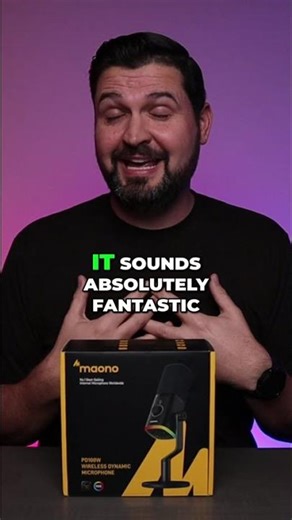 The Death of the XLR Cable? - Maono PD100W #shorts