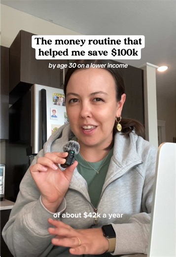 My monthly money routine that helped me save $100k on a lower income 🙌🏻 #personalfinanceforwomen #budgetingforbeginners #moneytips