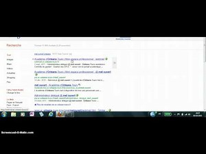 Boite mail académique