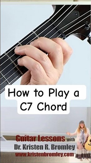 How to Play a C7 Chord - Basic Guitar Chord #beginnerguitarlessons #basicguitartutorial