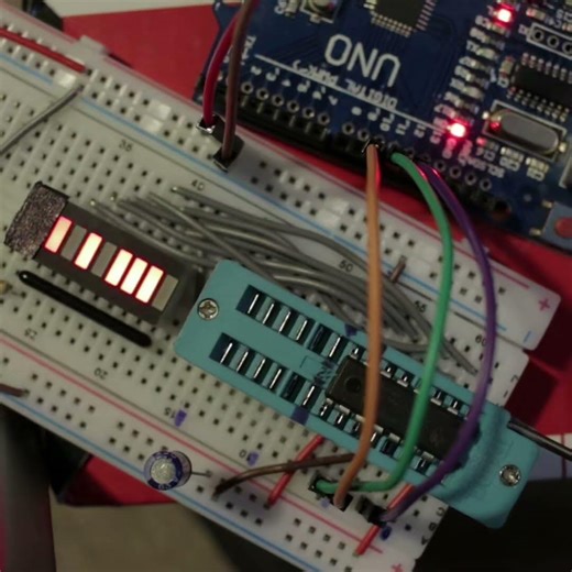Best 74HC595 demo #arduino #new #74HC595 serial shift register