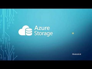 Azure Storage - Tamil
