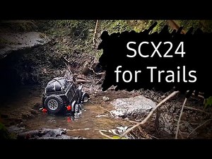 Axial SCX24 for trails. The complete build.