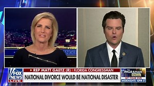 25K views · 724 reactions | Matt Gaetz: I'm not for a 'national divorce' between red and blue states | Laura Ingraham | Facebook