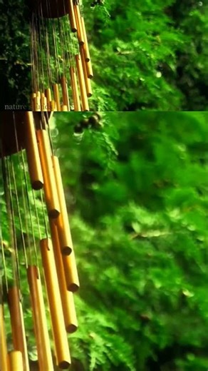 🌥 〜自然の音・ｳｲﾝﾄﾞﾁｬｲﾑ/螺旋風鈴〜 🕊 #windchimes