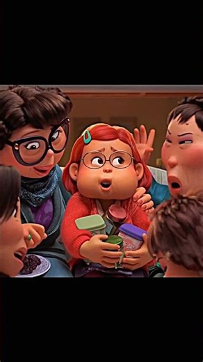 TURNING RED | red panda edits | #new #trend #edits #shorts #animation