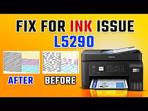 How to Fix Epson L5290 Color Problem | Nozzle & Print Quality Guide Step-by-Step