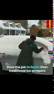 Magical Car Ice Scraper for Windshield 3Pack Cone Magic Ice Scrapers Snow Remover Tool with Round Funnel