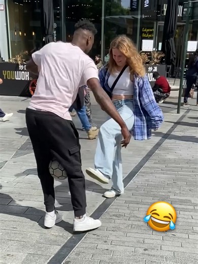 Nutmeg Challenge With Cute Girls 😂⚽ | Who Cares?