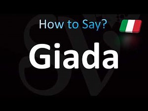 How to Pronounce ''Giada'' Correctly! (Italian)