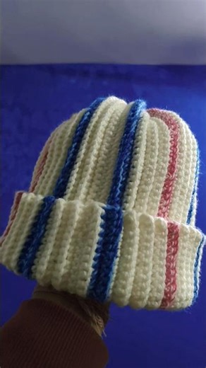 Simple crochet benie.Comment for tutorials.#crocheting #crochetbenie #crochetpattern #crochetpattern