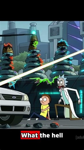 Jerry Saves Rick and Morty with a 2007 Kia Spectra | Rick and Morty