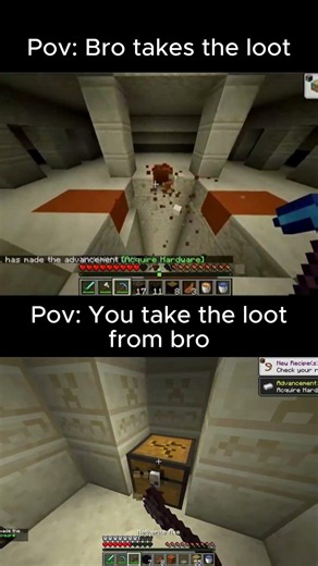 when you take the loot from bro...