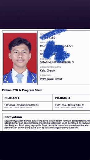 Terimalah Aku UPN: Kutipan untuk Mahasiswa Teknik Industri