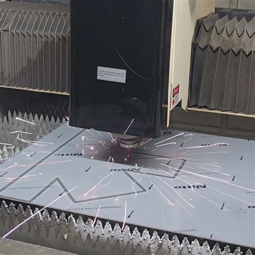 "Precision Laser Cutting in Action | RPS Fabrication"