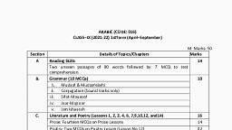 Arabic_Sec_2021-22 - Arabic - Notes - Teachmint