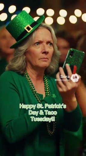 🌮🍀 Taco Tuesday Meets St. Patrick’s Day… Things Got Out of Hand FAST 😂
