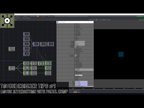 Touchdesigner Tips #1: Mouse interaction with Panel CHOP