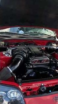 Raspberry Red Toyota Supra with BIG TURBO! 😱 Cleanest Engine Build?!