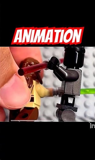 Complete lightsaber duel tutorial #shorts #legostopmotion