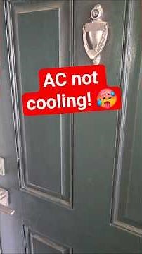 Air conditioner repair video.