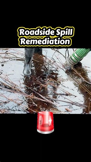 Emergency response and roadside spills 🚨 #roadside #spills #liability