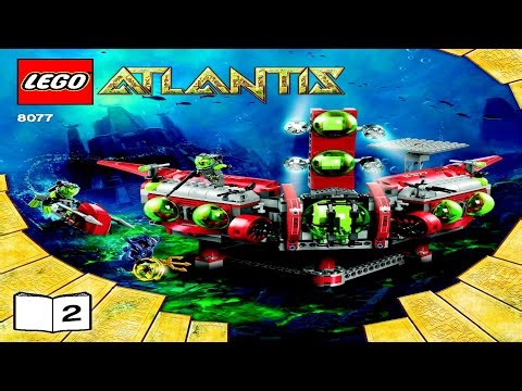 LEGO instructions - Atlantis - 8077 - Atlantis Exploration HQ (Book 2)