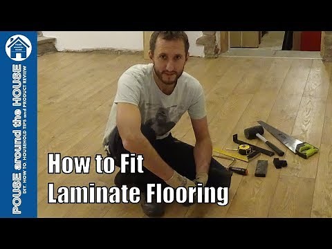 How to install laminate flooring. Laminate floor installation made easy for DIY beginners!