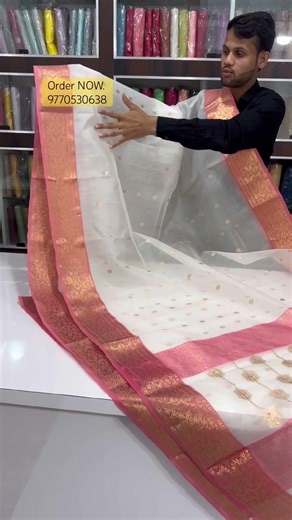 Katan Silk 💖 Chanderi Sarees Shadhi Aand Party Wear Order Now.9770530638 #katansilksaree