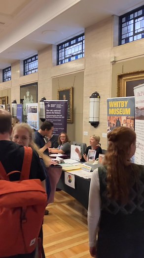 1.2K views · 14 reactions | LIBRARY & ARCHIVES: Keeping very busy! #HistDay25 Senate House Library | Whitby Museum | Facebook