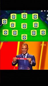 The Brazil 2026 World Cup Final squad in Fc 26 🇧🇷👑