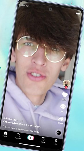 Znasz kogoś, kto jest dla Ciebie AWESOME? Nagraj TikToka, na którym mu to powiesz/pokażesz i wygraj smartfon Galaxy A53. #YOUAREAWESOME #withGalaxy