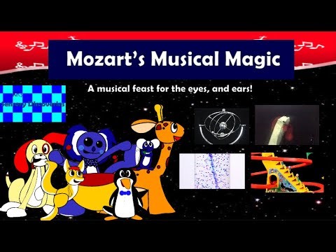 Mozart’s Musical Magic | 52 Minutes Of Music By Mozart For Babies And Toddlers | Toys And Puppets!