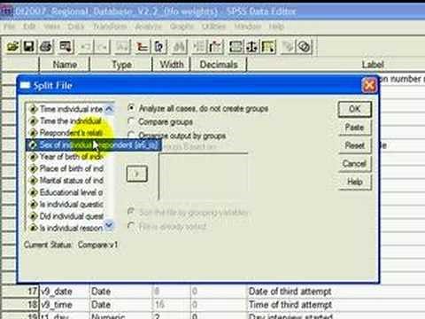 SPSS 7 | Comparing Groups