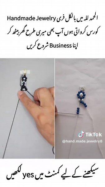 handmade jewelry course #braceletmaking #handmadejewelry #jewelry #viralmyaccount #tiktokviralmyvideo
