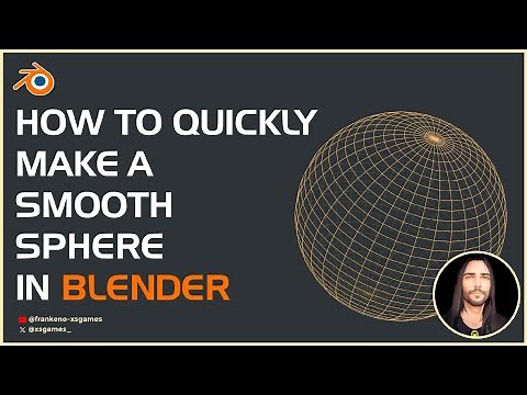 Blender Tip: How to quickly create a smooth Sphere