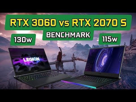 RTX 3060 vs RTX 2070 Super Laptop | Test in 10 Games