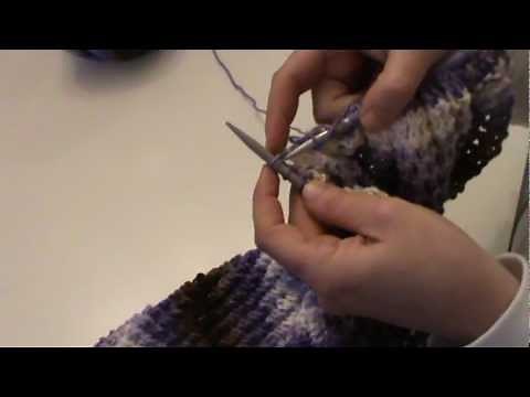 πλεξιμο με βελόνες - πλέξη με τρύπες