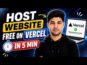 How to Host a Website for FREE on Vercel | Free Website Hosting (2026)