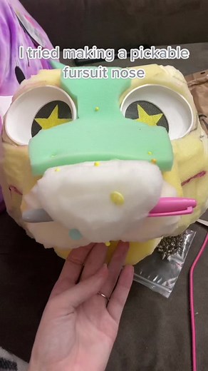 Millipede Fursuit Nose Tutorial