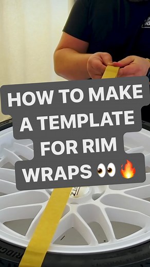 The Wrap Institute on Instagram: "Wrap installers- do you ever struggle wrapping rims? 😤 Here are techniques you need to know that will make your life a lot easier when it comes to rim wraps. 🙌 In this video, we show you how to create a smart template using masking tape. Without using these helpful tips, the chance of low quality wraps is high, as your risking cutting the rim. Watch this super helpful how-to video now and learn the art of precision and volume. -> http://bit.ly/3YLqMh9 👀 Not a