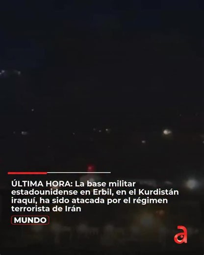 La base militar de Estados Unidos ubicada en Erbil, en la región del Kurdistán iraquí, habría sido atacada presuntamente por fuerzas vinculadas al régimen de Irán, según reportes preliminares. El incidente eleva nuevamente la tensión en Medio Oriente, en medio de un escenario regional ya marcado por enfrentamientos indirectos y amenazas cruzadas entre Washington y Teherán. Hasta el momento, no se han confirmado cifras oficiales sobre víctimas o daños materiales, mientras las autoridades evalúan 