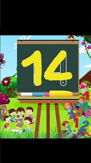 How to Write Number14| Numbers and Counting Collection| Handwriting Practice for Kids| #shorts #123